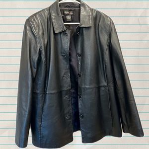 Style & co vintage y2k leather jacket